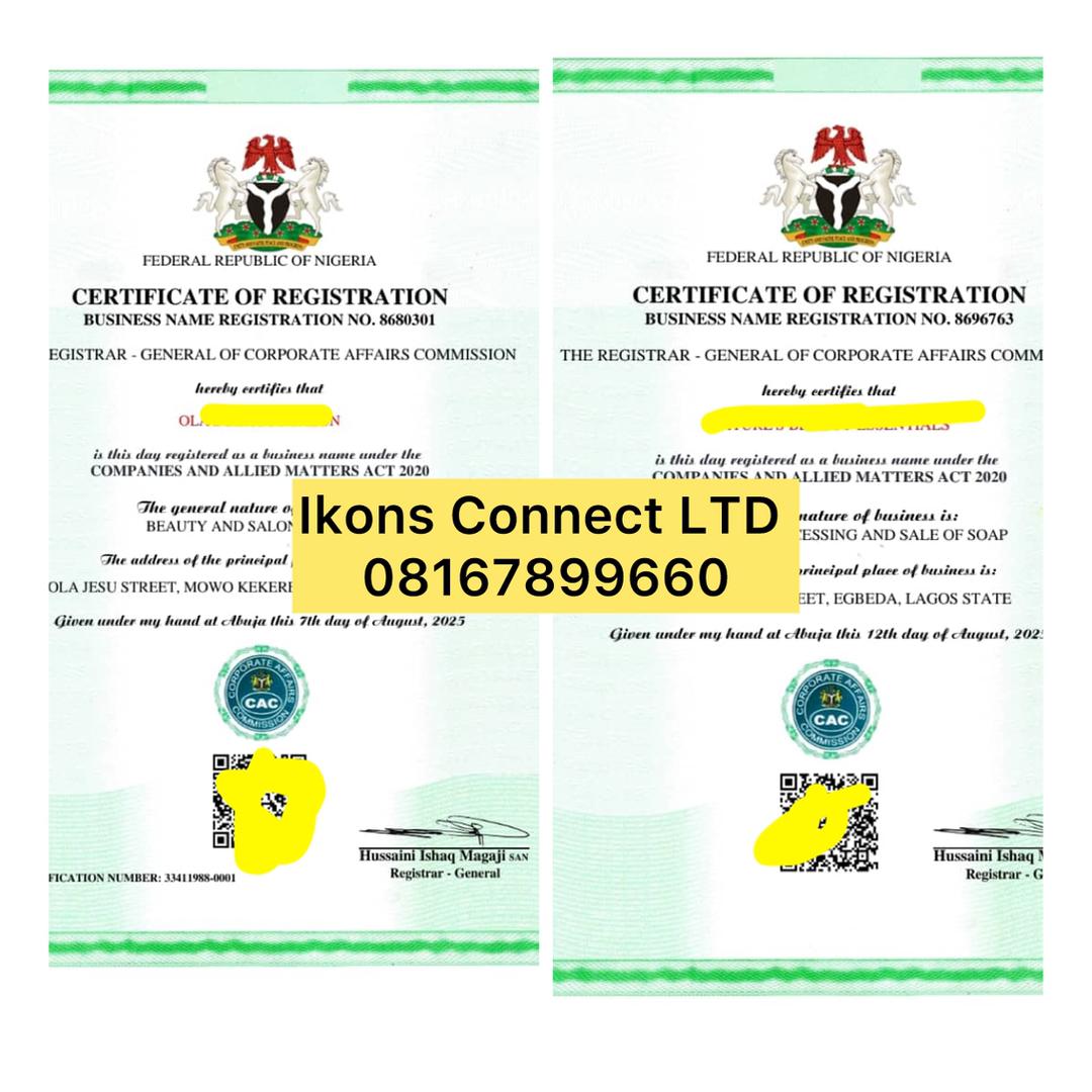 CAC certificates proof of work - Ikons Connect