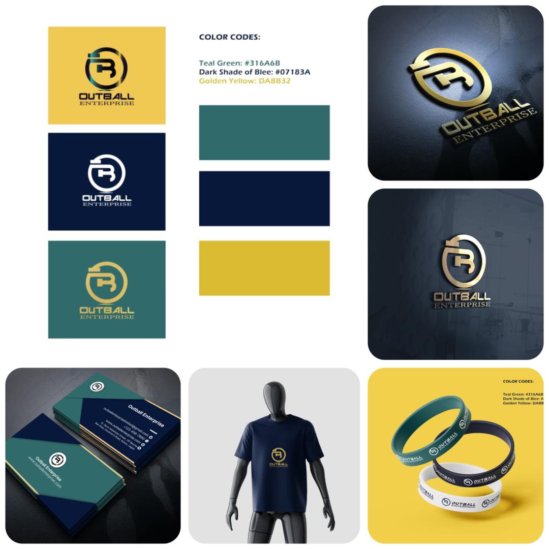 Outball Enterprise branding logo and identity toolkit