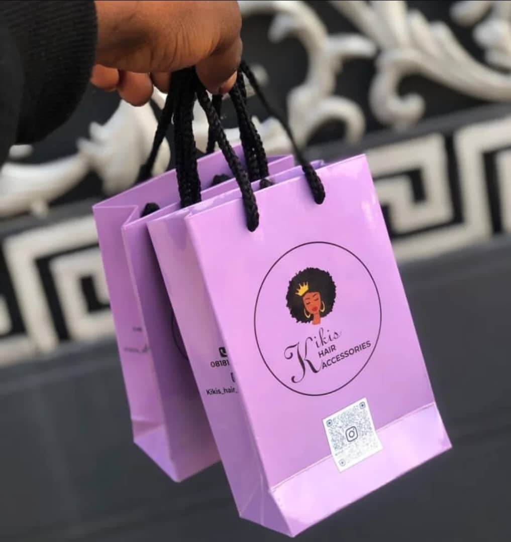 Paper bag printing and branding